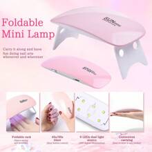 Ftmy FTMY The Nail Technician's Same Extension Gel Nail Polish Tool Set Includes Extension Glue, Rhinestones, Nail Brushes, Mini Lights, Etc., Making It Easy To DIY Professional Nails At Home, And The Party Can Amaze The Audience Every Day