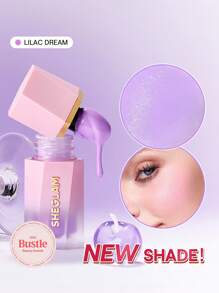 SHEGLAM Color Bloom Liquid Blush-Lilac Dream Rare Brand Beauty Makeup Face Paint Cosmetic For Women Girls Perfect For Fall Winter Ideal For Y2K Fancy Fashion Suitable For Birthday Christmas Present Party Ready Best Color