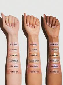 SHEGLAM Crystal Jelly Glaze Stick-Aura Blitzmulti-Use Single Eyeshadow Stick Glitter Shimmer Long-Lasting High Pigment Brand Beauty Makeup Face Paint Cosmetic For Women Girls Perfect For Fall Winter Ideal For Y2K Fancy Fashion Suitable For Birthday Christ