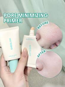 SHEGLAM Pore No More Primer Poreless Oil-Control Primer Lightweight Brand Beauty Makeup Face Paint Cosmetic For Women Girls Perfect For Fall Winter Ideal For Y2K Fancy Fashion Suitable For Birthday Christmas Present Party Ready Best Color
