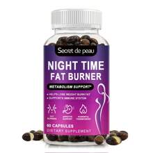 GREENPEOPLE Night Time Fat Burner Pills Weight Loss Support Metabolism Supplement