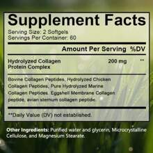 Nighttime Weight Loss Supplement With Hydrolyzed Collagen Complex - Fat Burner To Support Burning Of Excess Body Fat - 120 Softgels