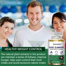Nighttime Weight Loss Supplement With Hydrolyzed Collagen Complex - Fat Burner To Support Burning Of Excess Body Fat - 120 Softgels