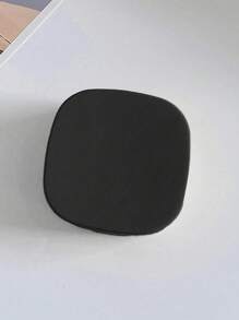 1pc/2pcs Portable Simple Square Contact Lens Case, DIY Solid Color Contact Lens Holder, Suitable For Daily Outdoor Use