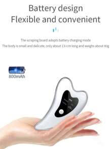 Gua Sha Facial Tools,Remove Puffiness, Anti-Wrinkle,Anti-Aging, Electric Gua Sha Skin Beautifying Scraping Massage Tool, Heated Vibration Facial Massage Device