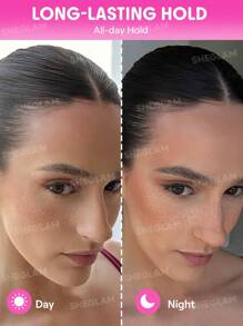 SHEGLAM HAIR Locked in Glossy Shine Strong Styling Stick-30g,Hair Smooth Wax Stick,Flyaway Hair Control,Elegant Sticks,Long-Lasting Hold,Sleek Look In 1-Swipe,Non-Sticky & Non-Greasy,Flake-Free & Zero White Cast,Cranberry Scent Made For All Hair Types|Str