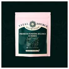 Miriyalyad Vital Source Feminine Balance Gummies - Women's Health Probiotics For PH & Immune Support & Natural Pineapple Flavo Hawaiian Pineapple-60 Gummies