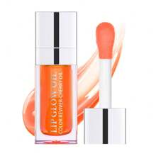 ibcccndc SHEIN X Milania Clear Lip Oil, Long Lasting Hydrating Lip Gloss Tinted Lip Balm Non-Sticky Revitalizing, Transparent Lip Care Oil For Dry Lip