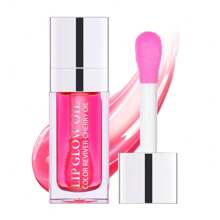 ibcccndc SHEIN X Milania Clear Lip Oil, Long Lasting Hydrating Lip Gloss Tinted Lip Balm Non-Sticky Revitalizing, Transparent Lip Care Oil For Dry Lip