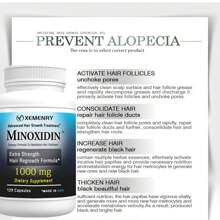 XEMENRY Minnoxidin - Extra Strength Hair Regrowth Formula,Prevent Hair Loss - 120pcs