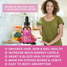 B BEWORTHS B BEWRTHS Sea Moss Liquid Drops - Black Seed Oil & Irish Sea Moss Gel With Ashwagandha, Burdock Root, Bladderwrack, Elderberry, 6X Stronger Seamoss Supplement For Immune, Digestion, Hair Health- Vegan