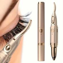 RAF 2-In-1 Electric Eyelash Curler, Hot Shaving Dual-Purpose Eyebrow Trimmer, Trim Eyebrows, Temperature Control, Anti Scalding, Curling And Shaping