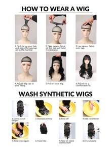 12 Inch Short Straight Hair Wig For Women, Brown Synthetic Wig With Bangs Bob Wigs For Daily Use Donna Flash
