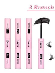 3PCS/2PCS/1pc Bond And Seal, Bond 5ml And Seal 5ml, Lash Glue Strong Hold Lash Cluster Glue 2 In 1 Lash Bond And Seal Long Lasting Cluster Lash Glue All Day Wear 2 In 1 Eyelash Bond And Seal For DIY Lash Extensions Lash Glue, Eyelash Glue