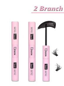 3PCS/2PCS/1pc Bond And Seal, Bond 5ml And Seal 5ml, Lash Glue Strong Hold Lash Cluster Glue 2 In 1 Lash Bond And Seal Long Lasting Cluster Lash Glue All Day Wear 2 In 1 Eyelash Bond And Seal For DIY Lash Extensions Lash Glue, Eyelash Glue