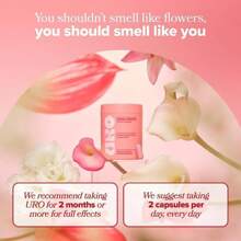 URO Probiotics For Women PH Balance Women's Private Intimate Health Supplement, Vaginal Flora, Prebiotics, Lactobacillus Blend