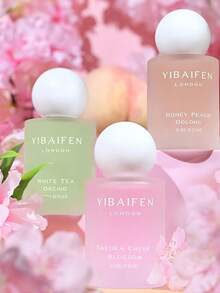 Women's Eau De Toilette, Peach Blossom Perfume, 1.7 Fl Oz Natural Fragrance, Alcohol-Free & Formaldehyde-Free.
