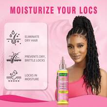 GOIPLE 7pcs Hair Care Set Edge Control Long-Lasting Hold Tames Frizz Rose & Black Castor Oil Nourishes Scalp Strengthens Hair Satin Bonnet Protects Hair Overnight Combs Brushes For Gentle Detangling Bands For Secure Styling For Daily Hair Nourishment & St