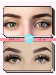 10 Pairs Of Perfect Makeup Faux Mink Eyelashes - Luxurious & Wispy & Fluffy Cat Eye Style, Natural Look Strip Lashes, D Curl, Fragrance-Free, Voluminous Multi-Pair Pack For Dramatic Eye Enhancement
