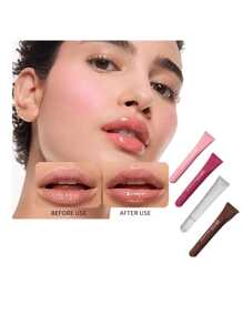4pcs Lip Butter Balm - Conditioning Lip Mask And Lip Balm For Instant Moisture, Shine And Hydration - Sheer-Tinted, Soothing Lip Care