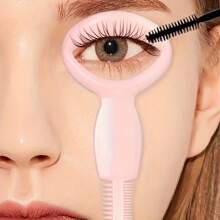 Three In One Eyelash Curler Assistant Creates Perfect Eye Makeup, Equipped With Beautiful Eyelash Brushes And Brushes.