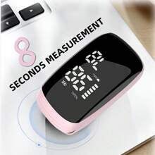Fingertip Pulse Oximeter, A Monitoring Device For Detecting Pulse, Heart Rate And Blood Oxygen, Also Known As Fingertip Oxygen Clip
