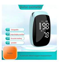 Fingertip Pulse Oximeter, A Monitoring Device For Detecting Pulse, Heart Rate And Blood Oxygen, Also Known As Fingertip Oxygen Clip