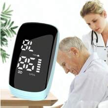 Fingertip Pulse Oximeter, A Monitoring Device For Detecting Pulse, Heart Rate And Blood Oxygen, Also Known As Fingertip Oxygen Clip