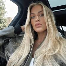 180% Density Ombre Ash Blonde To Lighter Ends Human Hair Wig With Dark Roots - 13x4 HD Transparent Lace Frontal, Pre Plucked Natural Hairline Remy Brazilian Human Hair For Women,Ombre Blonde Lace Front Wig Human Hair