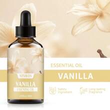 30ml/60ml Plant-Extracted Vanilla Essential Oil With Rich Fragrance And Long-Lasting Fragrance. Body Care, Moisturizing And Nourishing. Beautifully Packaged. Gift Choice. Suitable For Body, Face, And Hair. Can Be Used With Aromatherapy Machine/Aromatherap