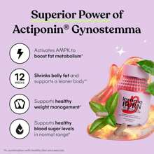 Lemme Burn – Belly Fat Burner & Metabolism Booster For Men & Women – AMPK Activator With Actiponin® Gynostemma, Green Tea Extract, B6 & Methyl B12 – Clean Energy & Fat Loss Support – 60 Veg Capsules (Pack Of 2)