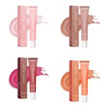4pcs Lip Butter Balm - Conditioning Lip Mask And Lip Balm For Instant Moisture, Shine And Hydration - Sheer-Tinted, Soothing Lip Care