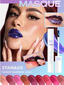 Leoyol 1pc Long-Lasting Lip Liner Tattoo, Waterproof Peelable Lip Stain, Semi-Permanent Matte Lipstick For Girls And Women, Perfect Makeup Accessories For A Flawless Look