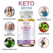XEMENRY Keto Capsules - Weight Loss And Fat Burning, Ketogenic Diet Support, Energy Boost, Appetite Suppression, Suitable For Men And Women - 120pcs