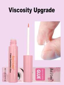 1 Piece 5Ml White Color Eyelash Glue. Effect Is Transparent And Invisible.Natural, Long-Lasting, Mild, Non-Irritating,Firm, And Suitable For Newbies. Water-Resistant, Sweat-Resistant, Adopting Quick Drying Formula.Lash Glue,Eyelash Glue
