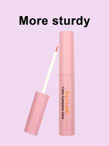 1 Piece 5Ml White Color Eyelash Glue. Effect Is Transparent And Invisible.Natural, Long-Lasting, Mild, Non-Irritating,Firm, And Suitable For Newbies. Water-Resistant, Sweat-Resistant, Adopting Quick Drying Formula.Lash Glue,Eyelash Glue