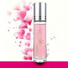 3-Pack Female Pheromone Perfume - Fresh Scent, Alcohol-Free, Long-Lasting 0.34 Oz Rollerball Design, Pink And Gold Design, Ideal Valentine's Day Or Birthday Gift
