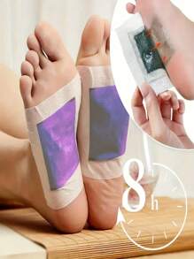 50pcs Lavender Foot Patches - Designed For Deep Acupuncture Point Penetration, Soothing Foot Care, Moisture Wicking, A Must-Have For Foot Care All Year Round, Foot Care Products, Suitable For Daily Use, Bring A Relaxing Foot Bath Experience, And Are The P