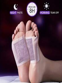 50pcs Lavender Foot Patches - Designed For Deep Acupuncture Point Penetration, Soothing Foot Care, Moisture Wicking, A Must-Have For Foot Care All Year Round, Foot Care Products, Suitable For Daily Use, Bring A Relaxing Foot Bath Experience, And Are The P