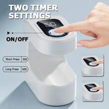 Portable Mini Nail Dryer Lamp, USB Rechargeable Nail Gel Curing Light, For Gel Polish & Nail Art, Suitable For Home DIY