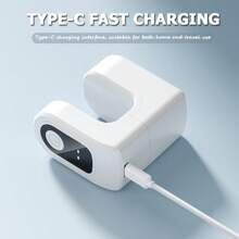 Portable Mini Nail Dryer Lamp, USB Rechargeable Nail Gel Curing Light, For Gel Polish & Nail Art, Suitable For Home DIY