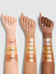 SHEGLAM Sunkissed Body Highlighter-Eros Liquid Highlighter Liquid Shimmer Long Wear Brightening Glow Body Highlighter Brand Beauty Makeup Face Paint Cosmetic For Women Girls Perfect For Fall Winter Ideal For Y2K Fancy Fashion Suitable For Birthday Christm