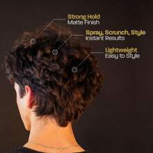 Hair Texturizing Powder, Lightweight & Volumizing Hair Styling Powder With Matte Finish, Add Texture To Hair With Medium Hold, Best For Short To Medium Hair, - Gives Volumized, Texturized, Matte Finish To Men & Women