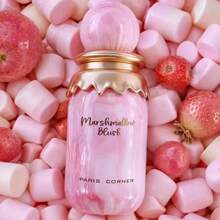 Paris Corner Marshmallow Blush Women's Perfume - Alcohol-Free Floral Scent, Liquid Perfume With 3-5% Concentration, Elegant Pink & Golden Design For Daily Wear, Work, Dates, Valentine's Day Gift, Travel Perfume Bottle
