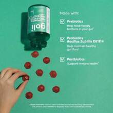 3 Bottles Of Goli Bundle: Ashwagandha KSM-66 & Vitamin D2, Apple Cider Vinegar & Vitamin B12, Pre, Post, Probiotics Gummy - 3-In-1 Gluten-Free, Vegan, Non-GMO, Made In USA