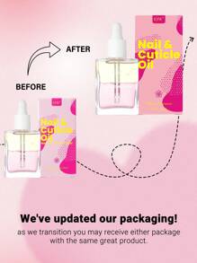 Cherry Blossom Double-Layer Cuticle Oil - 0.5 Fl.Oz. | Nourishing Formula With Delicate Fragrance | Ideal For Nail & Cuticle Care | Deep Nourishment, Fast Absorption, Long-Lasting Moisture | Enhances Nail Health & Gloss