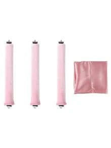 4/5 Piece Set Of Women's Curling Tools, Silky And Supple Heat-Free Curling Hair Set, Including Curling Iron And Electric Curling Iron, Suitable For Sleeping, High Resilience Rubber Filling, Softer And More Durable, Easy To Create Curly Hair, A Must-Have F