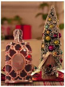 Red Royal Amber Perfume, A Luxurious And Mysterious Oriental Flower Fragrance, Is Versatile For Men And Women, Lasting, Essential For Dating, And Elegant Red Gold Bottle Design. It Is A Surprise Gift For Men And Women