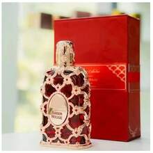 Red Royal Amber Perfume, A Luxurious And Mysterious Oriental Flower Fragrance, Is Versatile For Men And Women, Lasting, Essential For Dating, And Elegant Red Gold Bottle Design. It Is A Surprise Gift For Men And Women