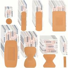 80 PE Soft Rubber Bandages, Waterproof And Breathable, Multi-Layer Waterproof And Breathable With Padding For Wound Care, Multipack, Includes Knuckle Bandages For Emergency Kit Bag